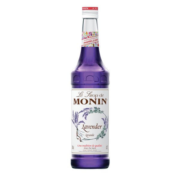 MONIN Premium Lavender Syrup 700ml for Cocktails and Mocktails