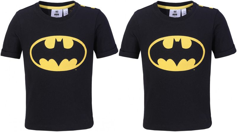 Character Kids - 2 Pack Short Sleeve T Shirt Boys - Batman [Parallel Import]