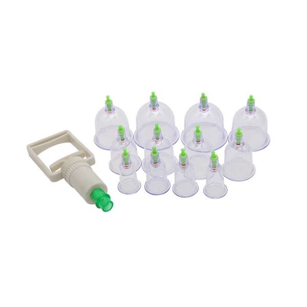 Body Therapy Massage Cupping Vacuum Suction BB-15 - 12 Piece