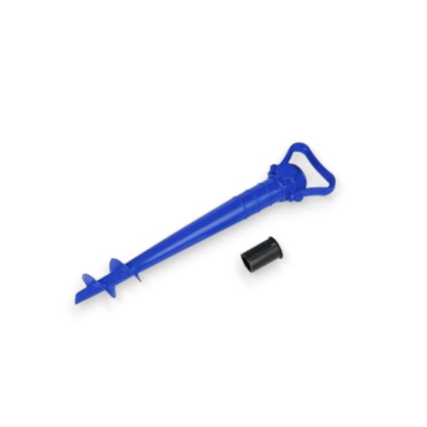 Blue Umbrella Stand/Anchor/Screw