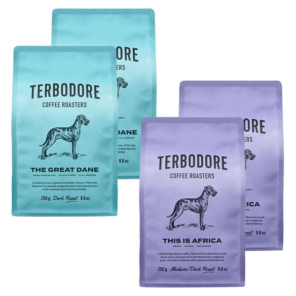 Terbodore Two Favourites Filter Coffee Bundle - 4 x 250g