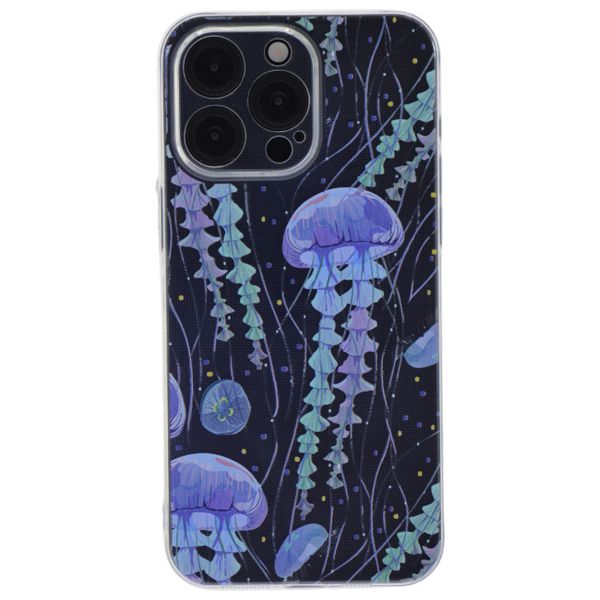 Jellyfish Ocean Illustration Phone Case - Comptible With iPhone