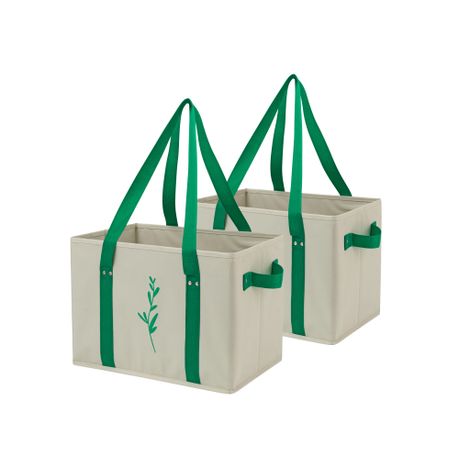 Reusable grocery bag set hot sale