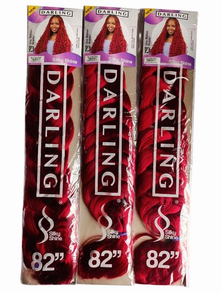 Darling One Million Silky Shine Red Braid