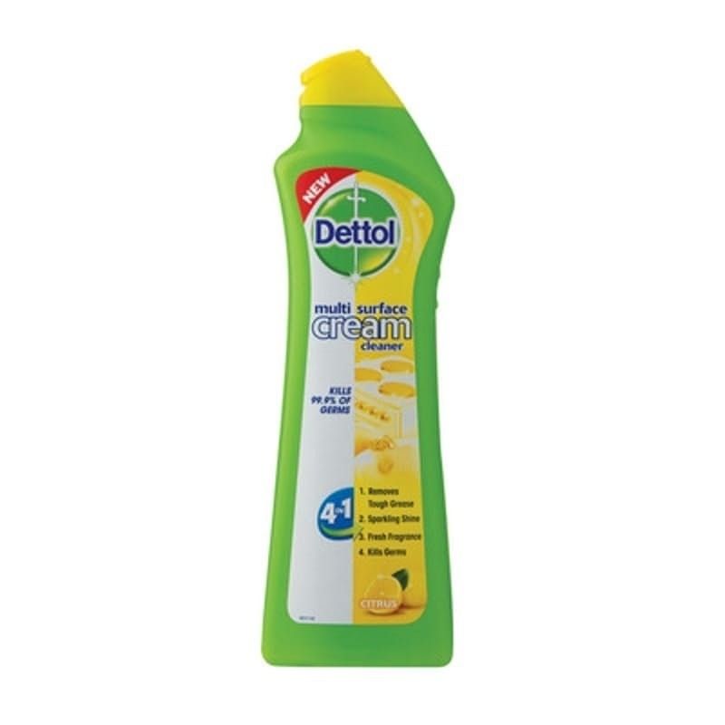 Dettol Multi Surface Cream 4in1 Cleaner Citrus (6 x 750ml
