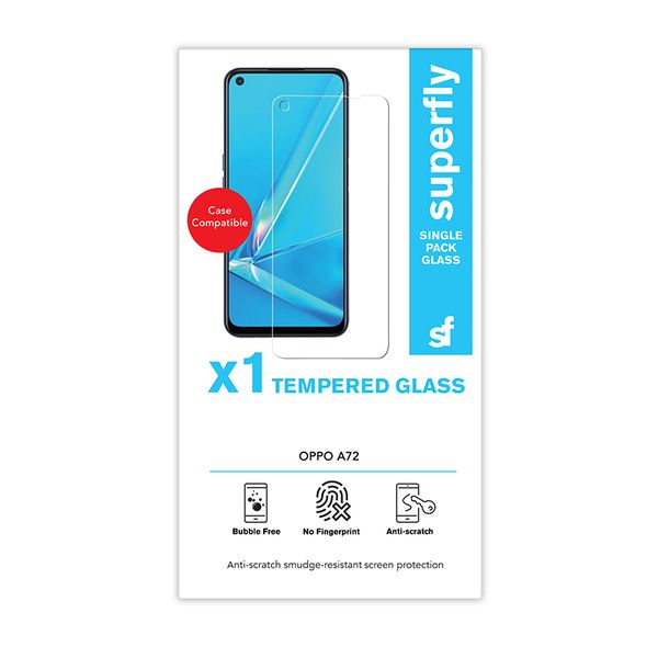 Superfly Tempered Glass Screen Protector for Oppo A72