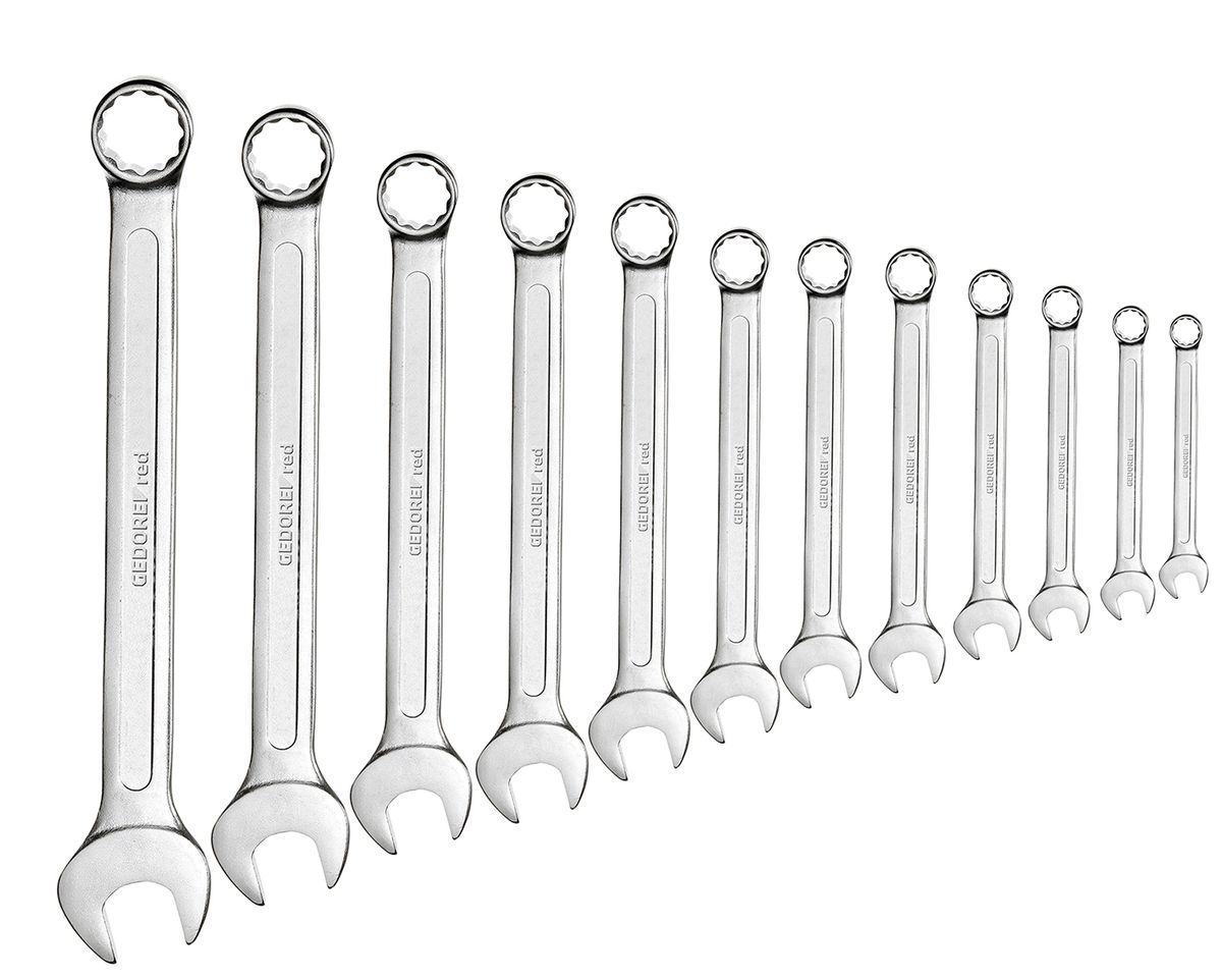 Gedore Red - Spanner / Wrench Set (12 Piece Kit) - High Quality | Shop ...