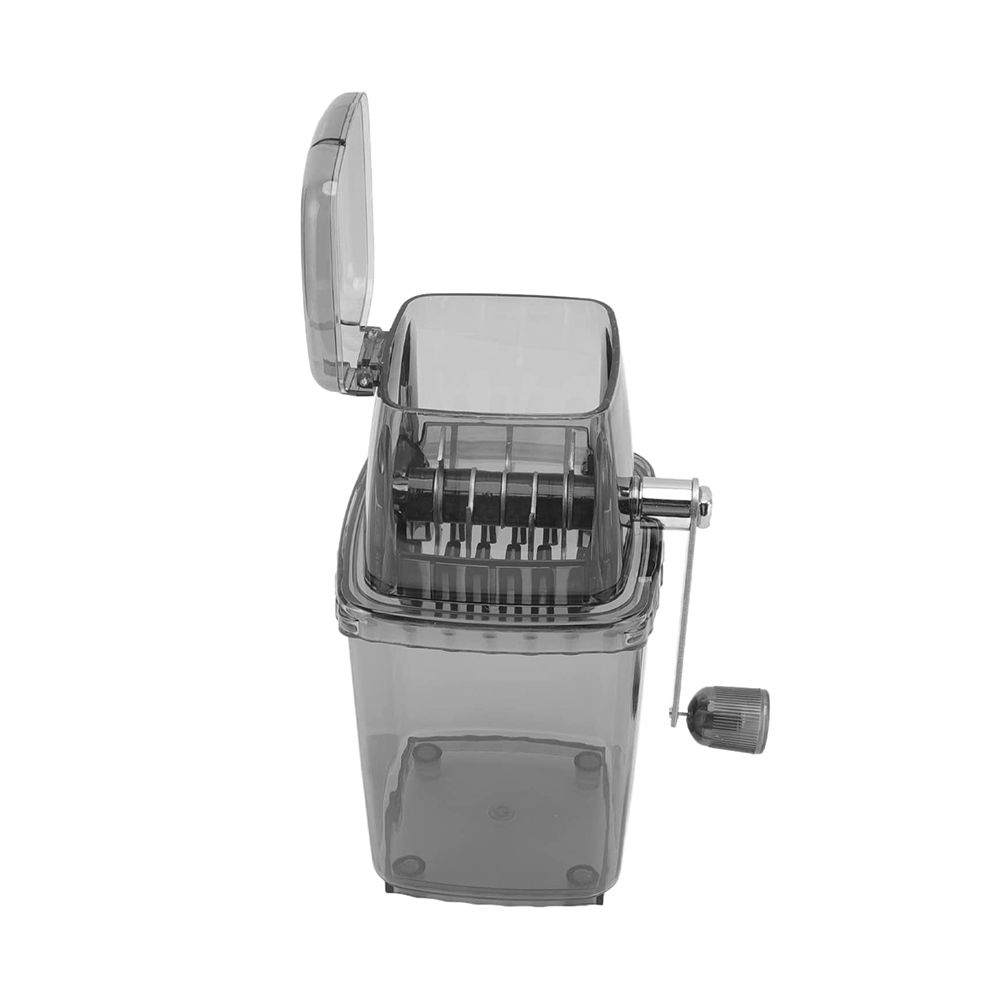 Manual Ice Crusher Shaver Cocktail Hand-Crank Crusher Machine