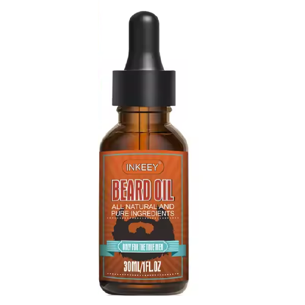 100% Natural Organic Beard Growth Oil for Men - 30ml Nourishes, Strengthens