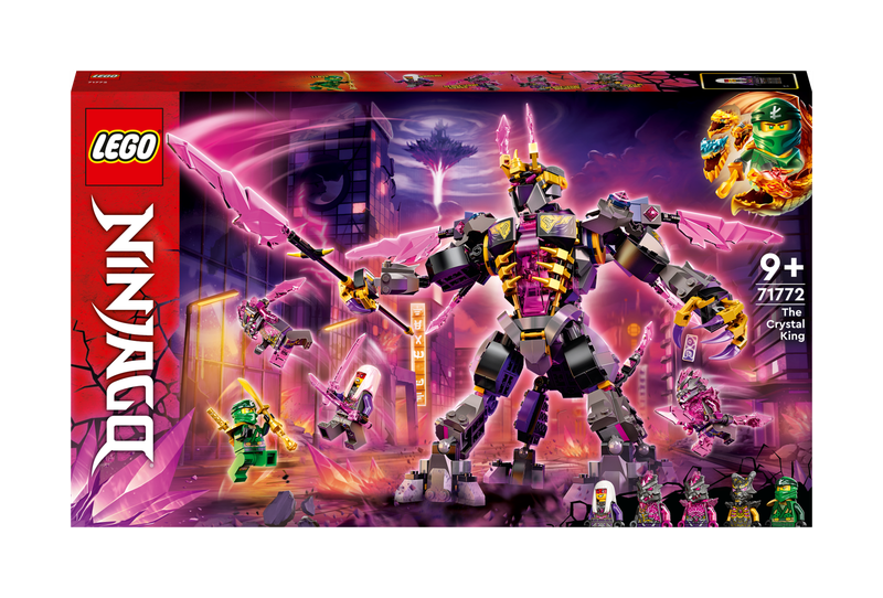 LEGO® NINJAGO® The Crystal King 71772 Building Toy Set (722 Pieces)
