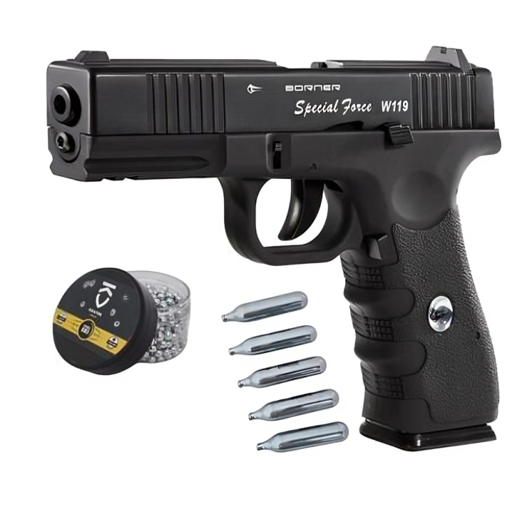 Borner W119 CO2 Pistol Kit