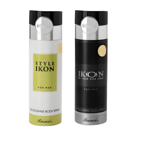 Rasasi - DEO STYLE IKON &amp; BE YOUR OWN IKON 200ml Icon Bundle