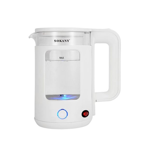 2.2L Smart Glass Electric Kettle with Automatic Control