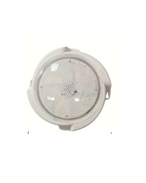 SunGlow Solar LED Ceiling &amp; Patio Light - Indoor &amp; Outdoor Induction Lamp