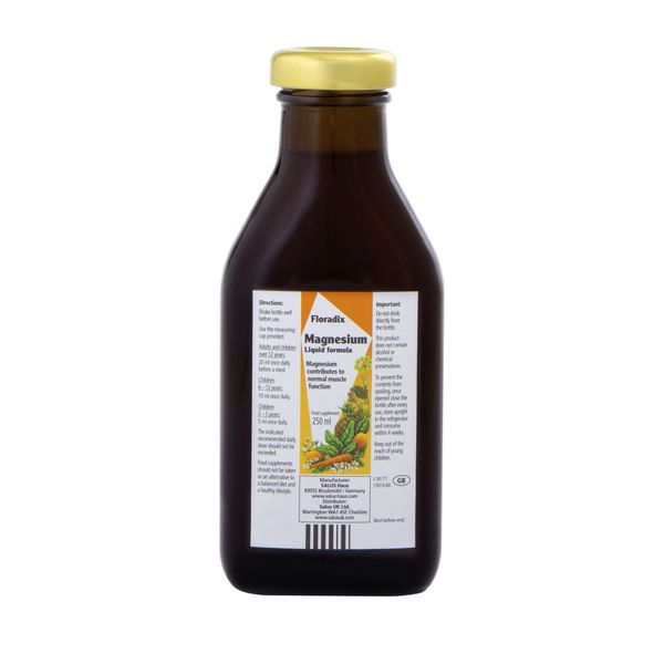 Floradix - Magnesium Liquid For Healthy Muscles - 250ml