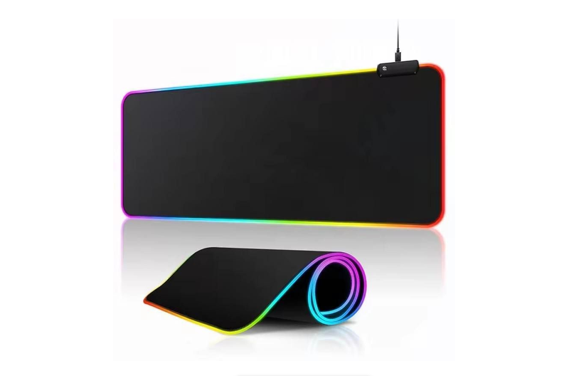 Anti-Slip Glow-in-the-Dark LED RGB Gaming Mouse Pad