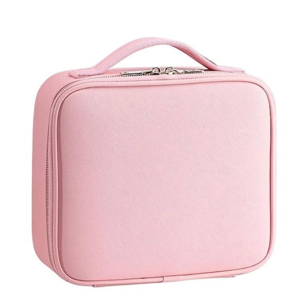 Large Capacity Professional Makeup Artist Cosmetic Bag - Pink