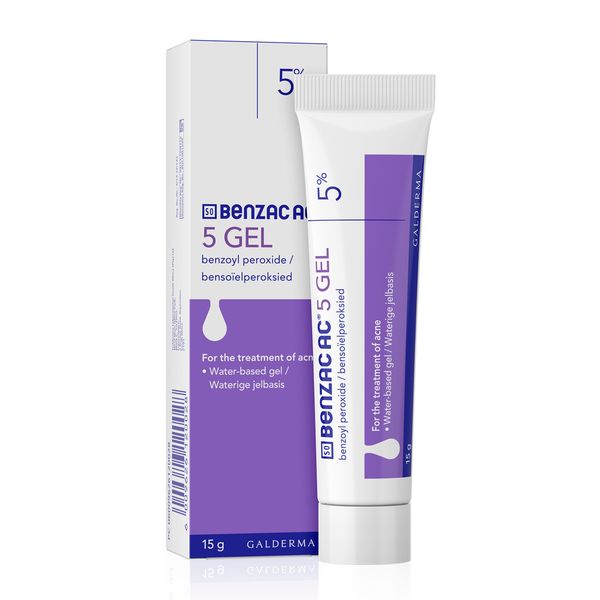 Benzac AC 5 Face Gel 15g, For Acne Treatment &amp; Pimples Treatment