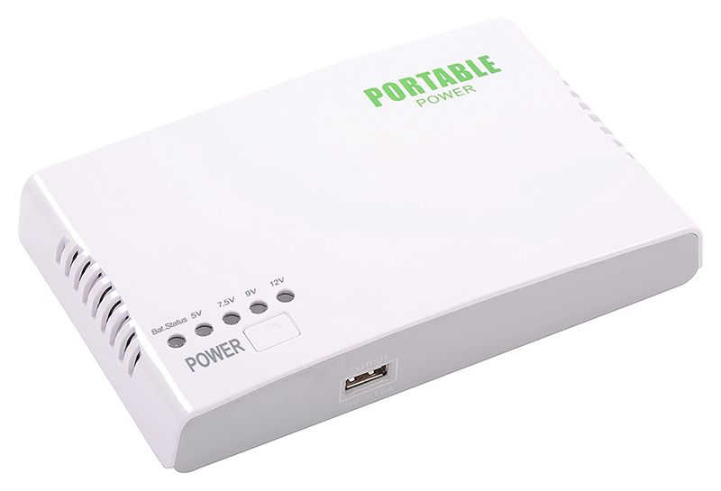Load shedding Mini UPS - 12V DC 8800mAh for WIFI /Router-4-6 hrs power