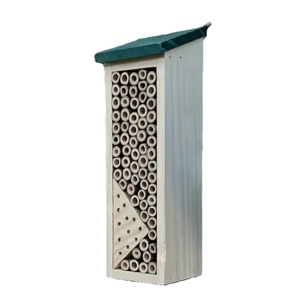 Garden Hobby Wood Shelter Nesting Box For Beekeeping (25cm)