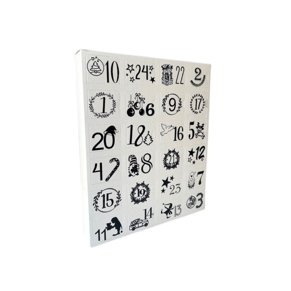 Christmas Advent Calendar White