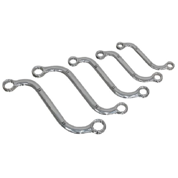 FI- Maximum Obstruction Type Ring Spanners 5 Piece Set