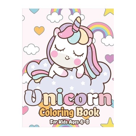 Unicorn Coloring Book for Kids Ages 4-8: Magical Unicorn Coloring Books for  Girls, Fun and Beautiful Coloring Pages Birthday Gifts for Kids (Paperback)