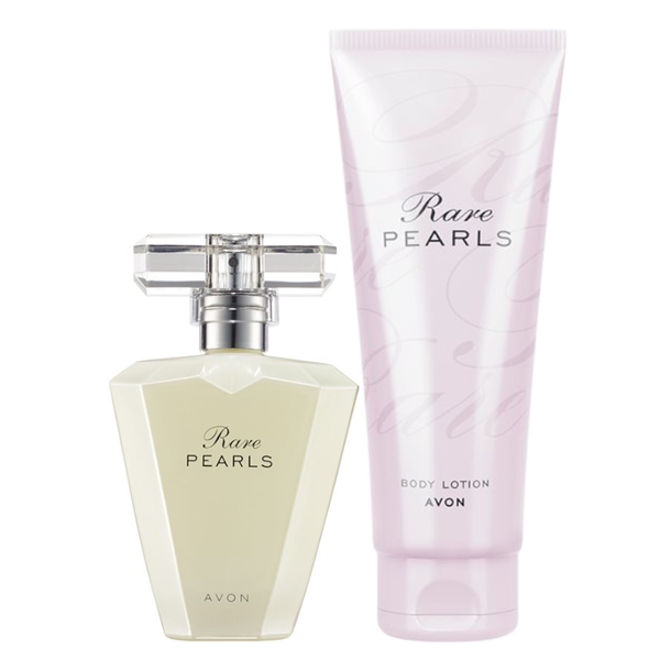 Avon - Rare Pearls 2-in-1 50ml Perfume &amp; 125ml Body Lotion Set for Her