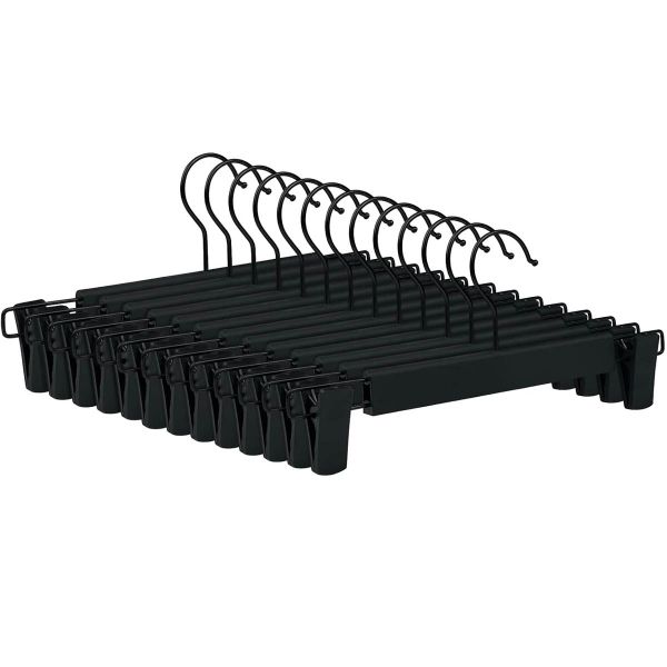 10 Pack Trouser Hangers, Trouser Hangers, Space Saving Non-Slip Hangers