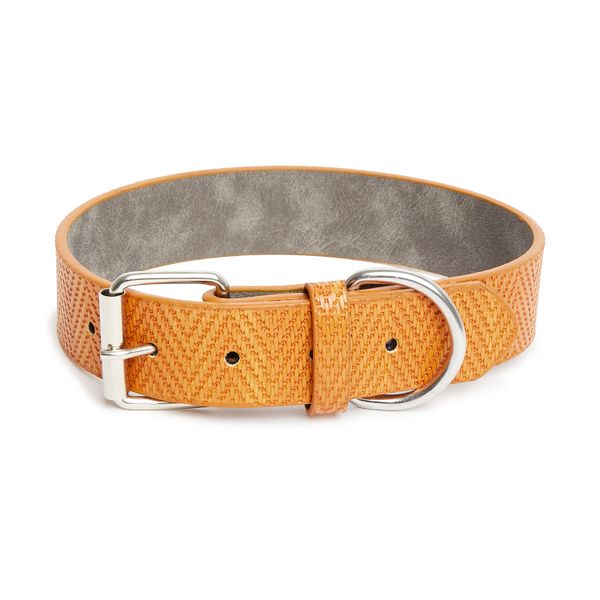 Dog Collar Brown Large