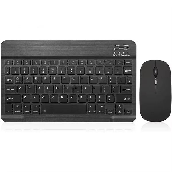 Wireless Bluetooth Keyboard and Mouse Combo Slim for iPad, Android Windows