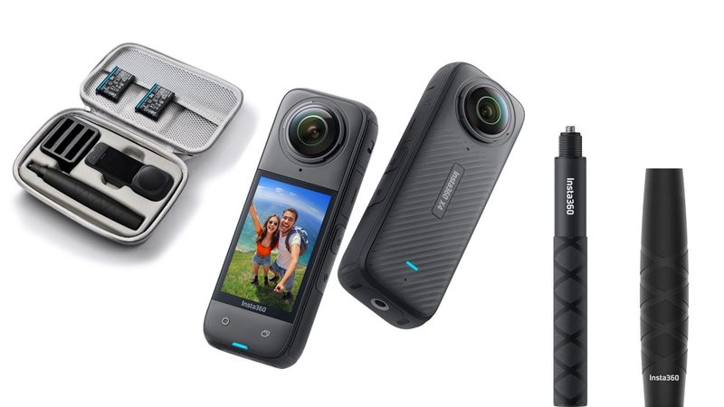 Insta360 X4 360 Action Camera On The Move Kit