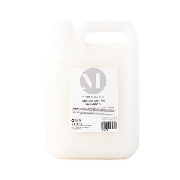 Miss Lyn Thyme &amp; Sea Salt Conditioning Shampoo Bulk 5 Litres