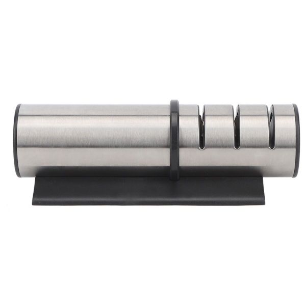 Knife Sharpener, 3-Stage Ceramic &amp; Tungsten Steel, for Knives &amp; Scissors