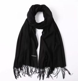 Cashmere Style Scarf Unisex Wrap Shawl in Black | Shop Today. Get