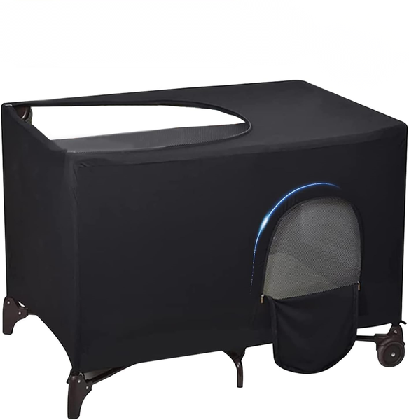 Portable Travel Baby Crib Cover &amp; Sun Shade