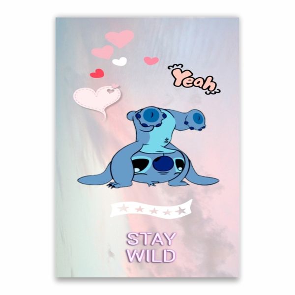 Stay Wild Stitch Poster - A1