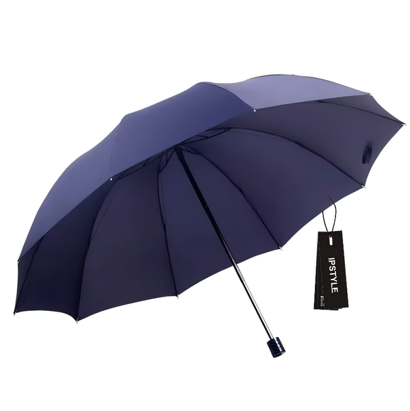 Extra Large Umbrella 130CM Water-Resistant Pongee Canopy UPF50+ Sun Protect