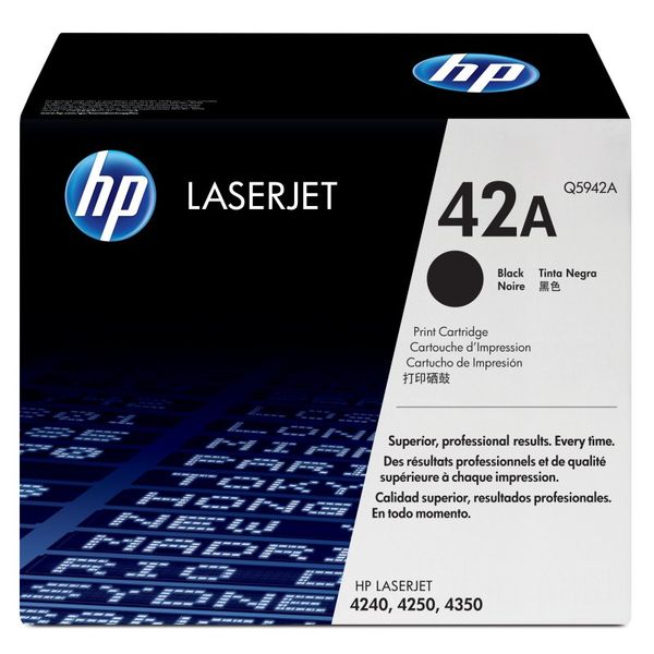 HP 42A Original Black Toner Cartridge