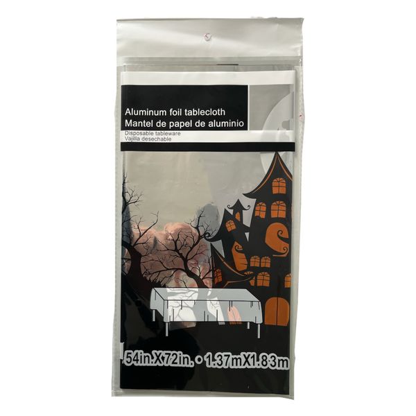 Halloween Disposable Haunted House Tablecloths