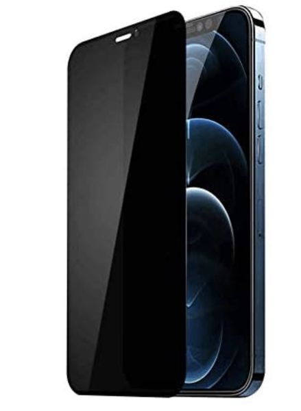 Anti Spy iPhone 6S Black Privacy Tempered Glass Screen Protector