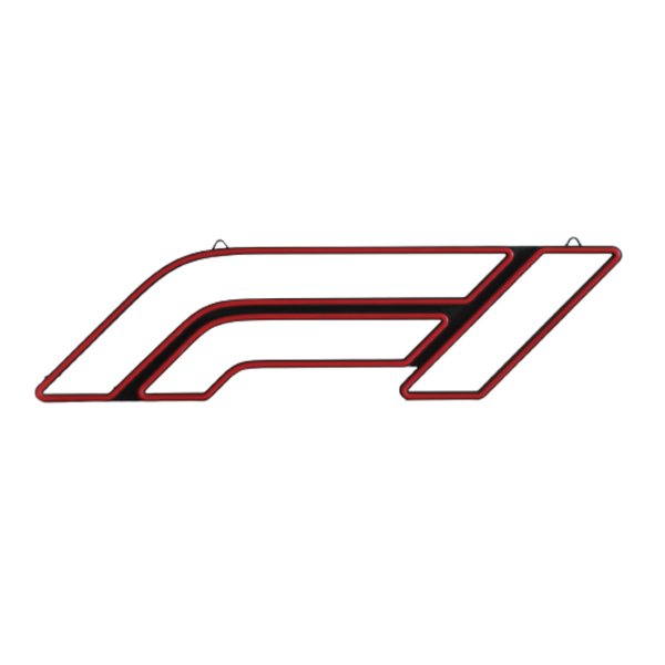 F1 Logo LED Neon Sign - Large