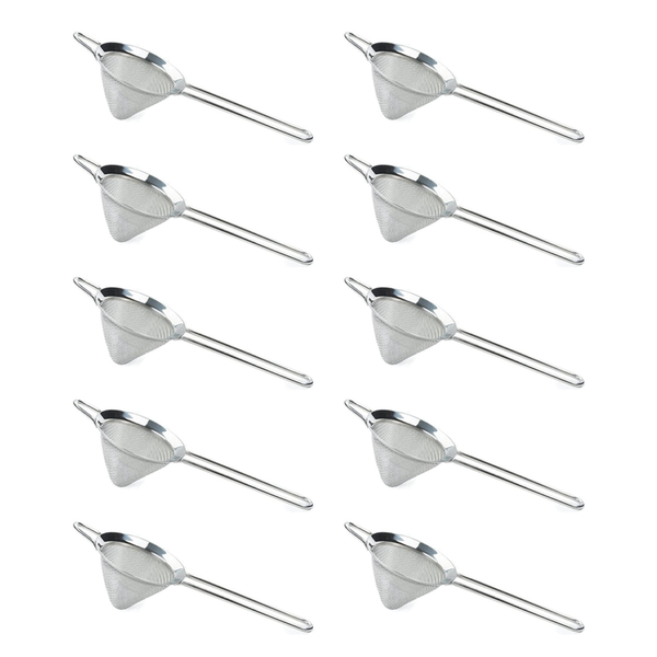 Cocktail Fine Strainer Stainless Steel Conical Mesh Strainer Bar Tool