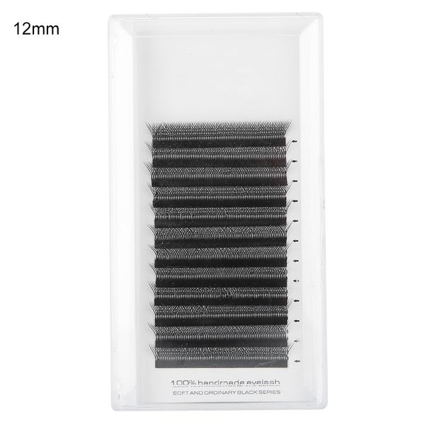 0.07mm W shaped False Eyelashes Eyelash Extension Grafting Lashes C (12mm )