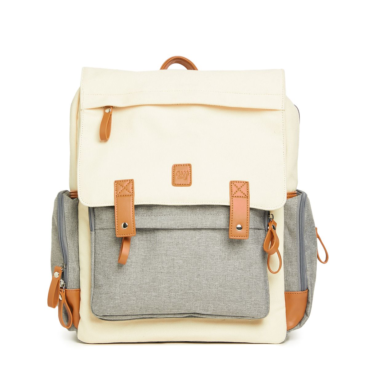 George & Mason Baby - Nappy Backpack - Grey & Cream | Shop Today. Get ...