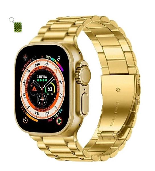 CT9 Ultra 2.2Inch Screen Wireless Charging Smart Watch + Key Chain