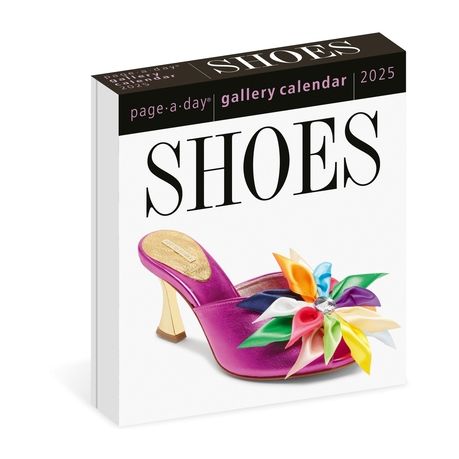 Shoes Page-A-Day Gallery Calendar 2025 Image