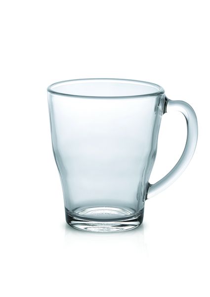 Classic Tempered Glass Mug 350ml - Set Of 6