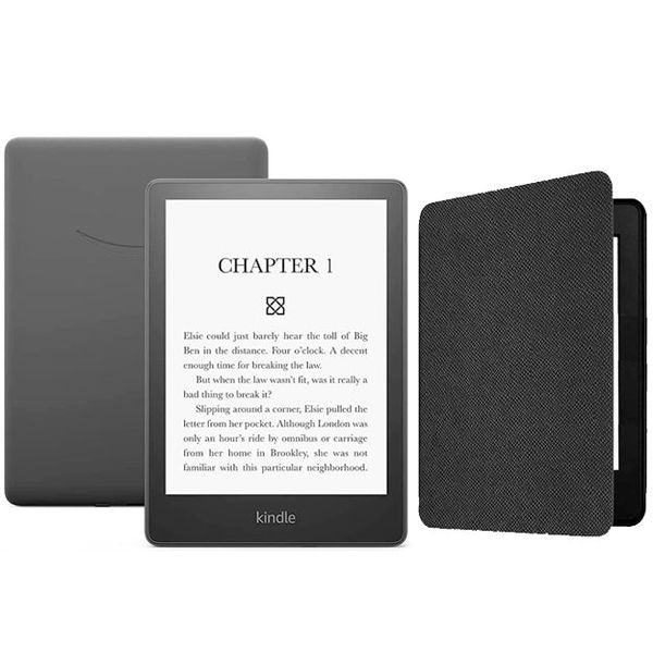 Kindle Paperwhite 6.8" Wi-Fi 16GB Black With S/O (11th Gen 2021) Bundle