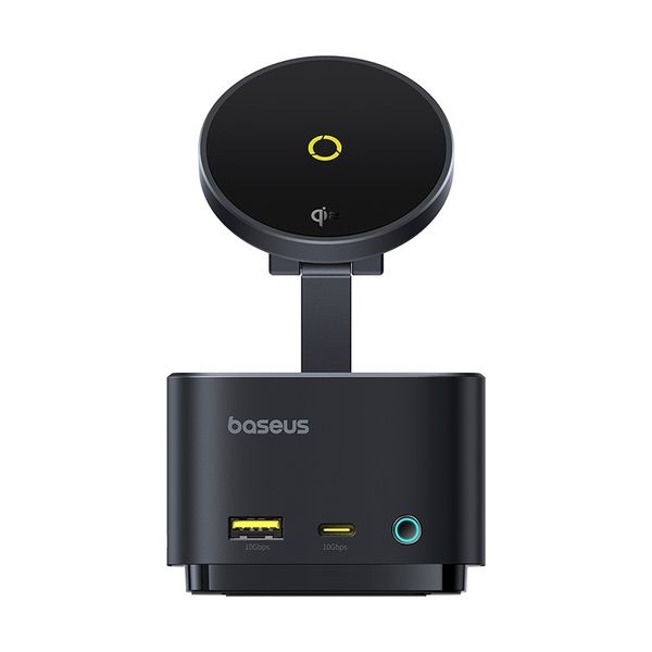 Baseus MagPro Series II 7-in-1 HUB Wireless Charging 15W - Cosmic Black